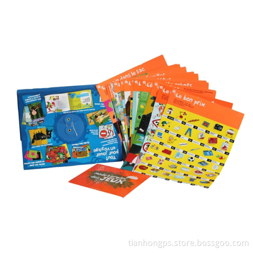 Chrismats Colorful Paper Greeting Printed Card (OEM-CR006)